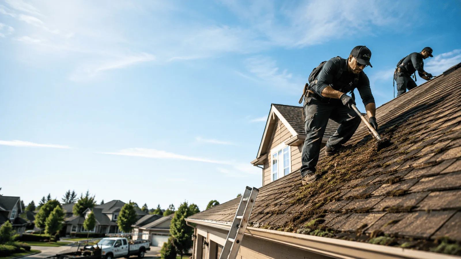 Roof Moss Removal in Verona, IL near me